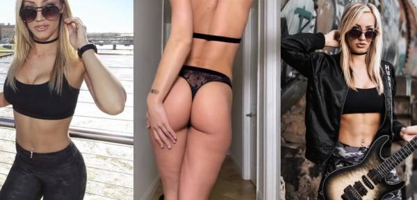 Skylar Mae Black Bikini Tease OnlyFans Insta Leaked Videos on myfanstube.com