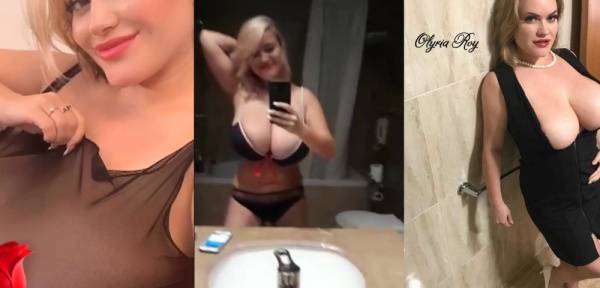 Olyria Roy Showing Huge Tits OnlyFans Insta Leaked Videos on myfanstube.com